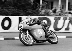 Keith Heckles Collection: Keith Heckles (Beart Norton) 1966 Junior Manx Grand Prix