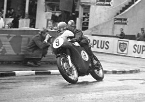 Keith Heckles Collection: Keith Heckles (Norton) 1965 Senior Manx Grand Prix