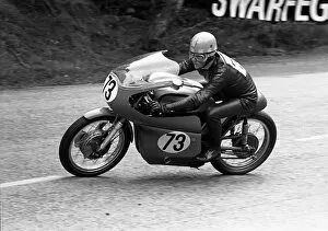 Images Dated 4th August 2016: Keith Heckles (Norton) 1966 Senior Manx Grand Prix