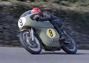 Keith Heckles Collection: Keith Heckles (Norton) 1967 Senior Manx Grand Prix
