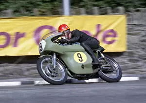 Images Dated 18th December 2020: Keith Heckles (Norton) 1967 Senior Manx Grand Prix