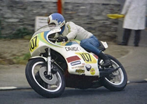 1976 Senior Manx Grand Prix Collection: Keith Little (Davick Kawasaki) 1976 Senior Manx Grand Prix