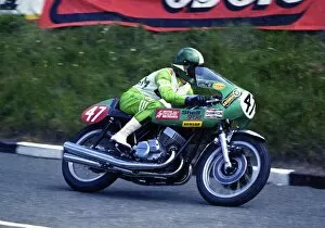 Images Dated 26th March 2013: Keith Martin (Kawasaki) 1974 Production TT
