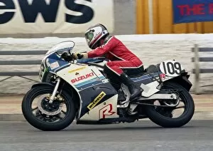 Images Dated 16th August 2016: Keith Nicholls (Suzuki) 1987 Formula One TT