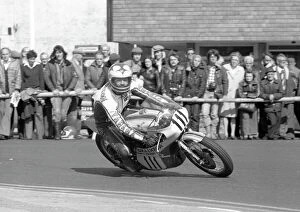 Images Dated 1st January 2020: Keith Sanderson (Yamaha) 1977 Senior Manx Grand Prix