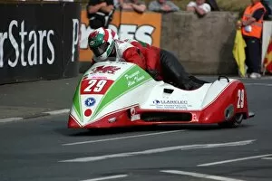 Images Dated 5th June 2010: Keith Walters & Alan Thomas (Ireson Honda) 2010 Sidecar A TT