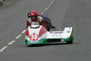 Andy Webb Gallery: Keith Walters & Andrew Webb (Ireson Mistral) 2003 Sidecar TT