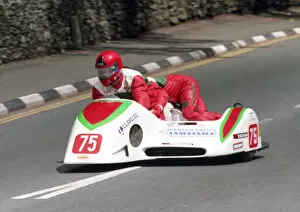 Images Dated 1st December 2019: Keith Walters & Gary Masterman (Ireson) 1998 Sidecar TT