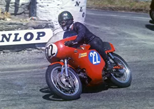 Images Dated 18th December 2018: Kel Carruthers (Aermacchi) 1969 Junior TT