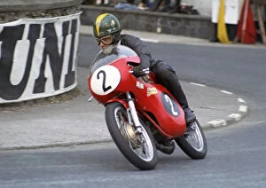 Kel Carruthers Collection: Kel Carruthers (Aermacchi) 1969 Ultra Lightweight TT