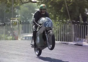 Kel Carruthers Benelli) At Ballaugh Bridge 1970 Junior TT