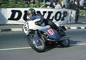 Kel Carruthers Collection: Kel Carruthers (Suzuki) 1967 Production 250cc TT
