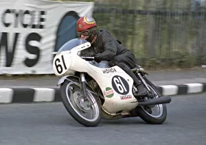 Images Dated 25th October 2020: Ken Armstrong (Honda) 1970 Ultra Lightweight TT