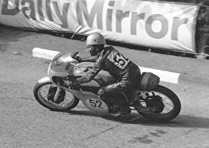 Images Dated 23rd October 2021: Ken Daniels (Norton) 1966 Senior Manx Grand Prix