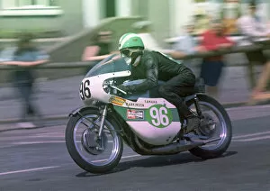 Images Dated 18th June 2021: Ken Daniels (Yamaha) 1969 Lightweight TT