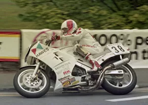 Images Dated 31st May 2022: Ken Dobson (Honda) 1986 Formula One TT