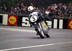 Ken Huggett (Norton) 1968 Senior Manx Grand Prix