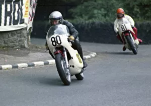 Images Dated 8th October 2020: Ken Kay (Yamaha) 1974 Senior TT