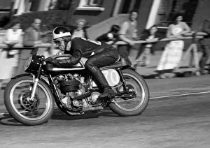 1957 Junior Manx Grand Prix Collection: Ken Patrick Norton 1957 Junior Manx Grand Prix