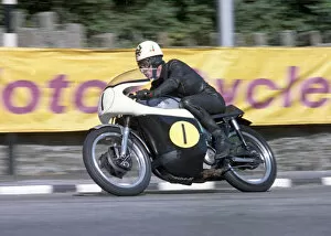 Images Dated 2nd April 2020: Ken Tilley (Norton) 1967 Senior Manx Grand Prix