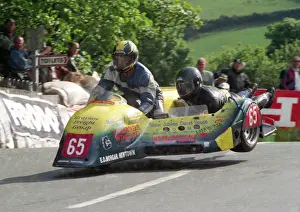 Ken Tomlinson & Stuart Castles (Ireson Yamaha) 1998 Sidecar TT