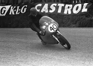 Images Dated 14th November 2018: Ken Tostevin (Norton) 1958 Senior TT