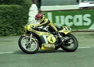 Images Dated 31st October 2016: Kenny Blake (Yamaha) 1981 Senior TT