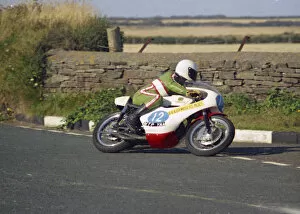 Images Dated 26th October 2020: Kenny Harrison (Yamaha) 1976 Jurby Road