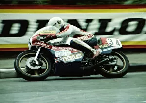 Kenny Harrison Collection: Kenny Harrison (Yamaha) 1980 Classic TT