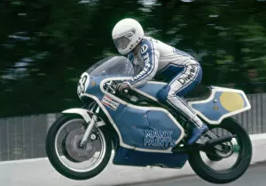 Images Dated 24th July 2022: Kenny Harrison (Yamaha) 1983 Classic TT