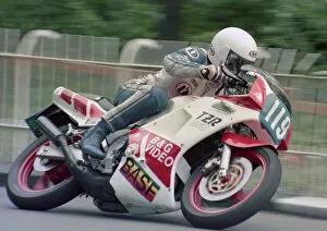 Images Dated 4th May 2020: Kenny Harrison (Yamaha) 1986 Production D TT
