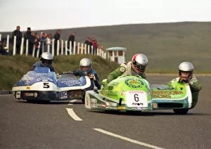 Images Dated 1st January 2022: Kenny Howles & Steve Pointer (Ireson Yamaha) and Lowry Burton &