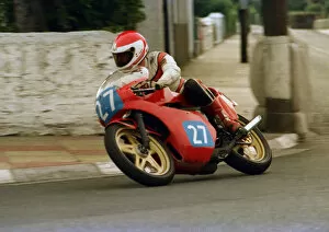 Images Dated 14th January 2019: Kenny Kneen (Yamaha) 1987 Junior Manx Grand Prix