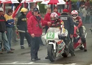 Images Dated 19th March 2021: Kent Kunitsugo (Yamaha) 1998 Lightweight TT