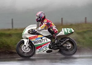 Images Dated 19th March 2021: Kent Kunitsugo (Yamaha) 1998 Lightweight TT