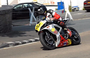 Images Dated 3rd September 2010: Kevin Barsby (Triumph) 2010 Senior Manx Grand Prix