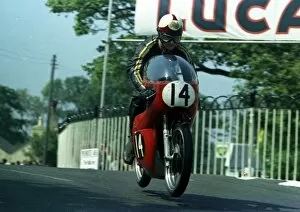 Images Dated 2nd January 2018: Kevin Cass (Bultaco) 1967 Ultra Lightweight TT