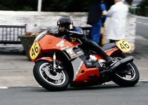1984 Senior Manx Grand Prix Prints: Kevin Hughes (Kawasaki) 1984 Senior Manx Grand Prix