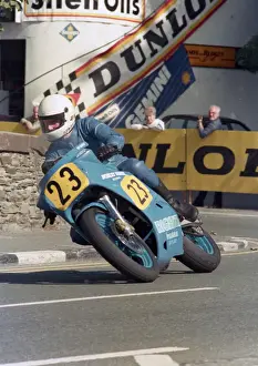 Kevin Jackson (Suzuki) 1987 Senior Manx Grand Prix