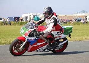 Images Dated 11th August 2022: Kevin Lloyd (Honda) 2019 Jurby Day