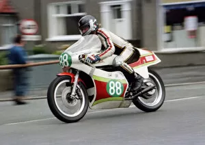 Images Dated 18th May 2021: Kevin Lloyd (Yamaha) 1982 Newcomers Manx Grand Prix