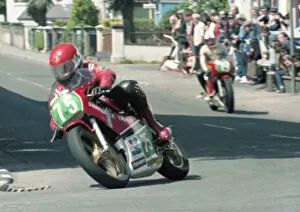 Images Dated 23rd October 2020: Kevin Mitchell (Yamaha) 1983 Junior TT