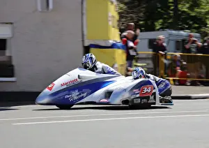 Kevin Thornton & David Hainsworth (LCR Suzuki) at Ballaugh