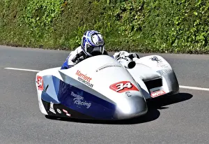 2019 Sidecar Tt Prints: Kevin Thornton & David Hainsworth (Suzuki) 2019 Sidecar TT
