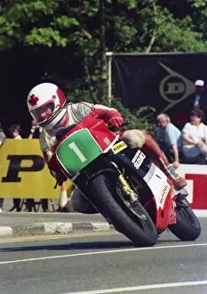 Images Dated 13th November 2017: Kevin Wilson (Suzuki) 1987 Production B TT