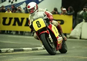 Kevin Wilson Gallery: Kevin Wilson (Suzuki) 1987 Senior TT