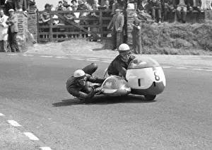 Klaus Enders & Ralf Engelhardt (BMW) 1967 Sidecar TT