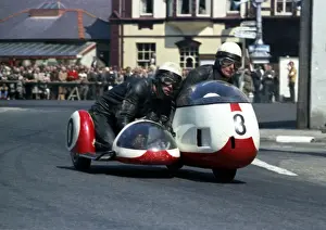 Klaus Enders & Ralf Engelhardt (BMW) 1967 Sidecar TT