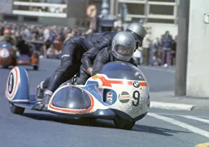Klaus Enders & Ralf Engelhardt (BMW) 1973 500 Sidecar TT