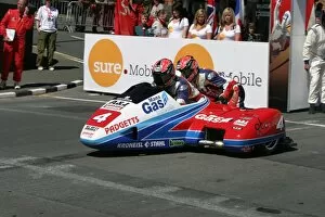 Klaus Klaffenbock & Christian Parzer (LCR Honda) 2008 Sidecar TT
